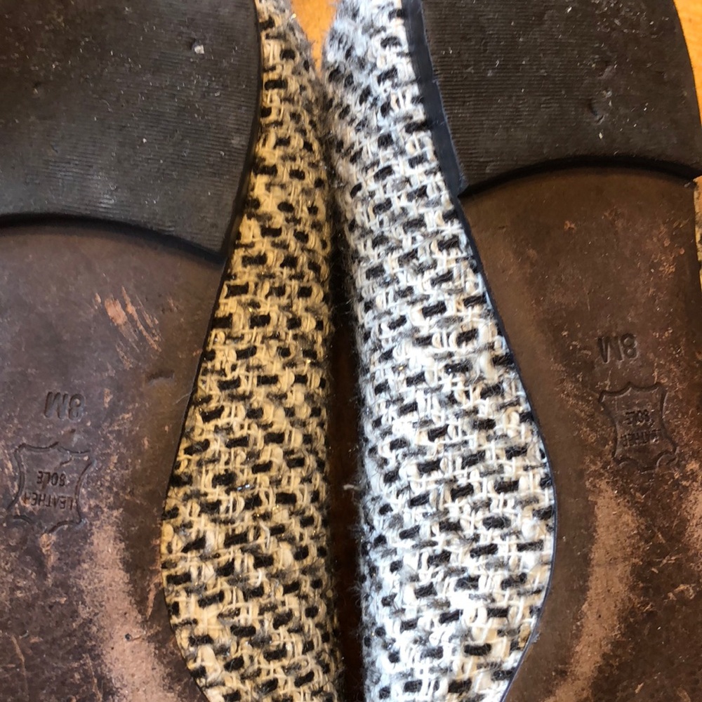 🎉🎉Host Pick🎉🎉 Tory Burch Tweed Reva Flats - Picture 5 of 5